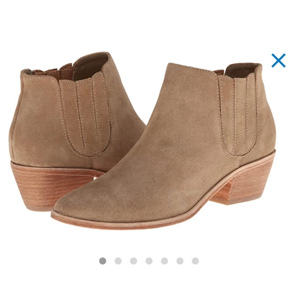 joie light brown booties